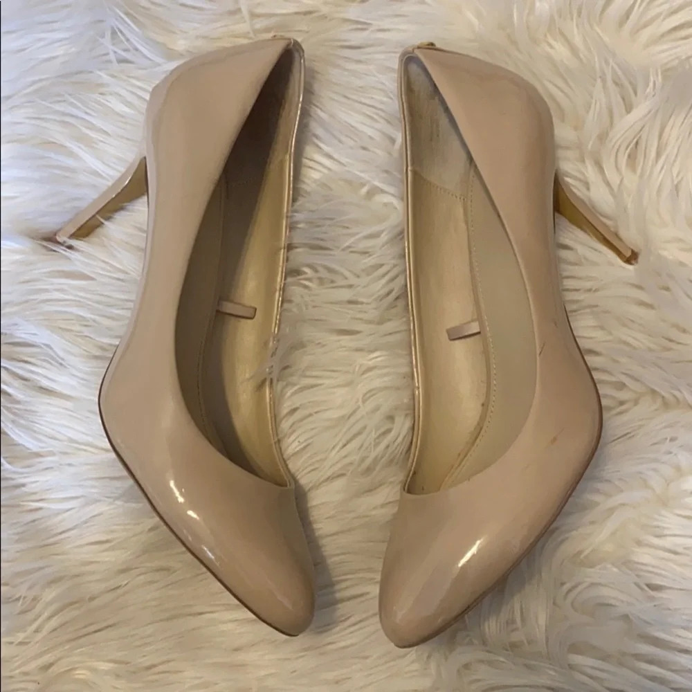 Express nude round toe heels - Picture 5 of 8